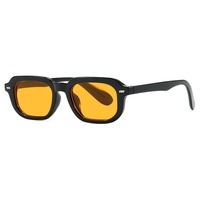 Lunettes de soleil rectangulaires rétro à la mode Designer sur mesure UV400 Monture de lunettes de haute qualité pour hommes et femmes
