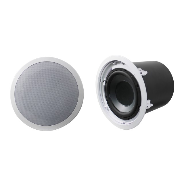 10 Inch Heavy Duty 240W Ceiling Subwoofer with Power Tapping for Home Powerful Sound