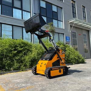 Productos más vendidos: Suministro líder en ventas para motor de gasolina HTS380, minicargadora de dirección deslizante con bomba de rodamientos y capacidad de cucharón de 0.15 m³, tipo oruga. - Product Image 6