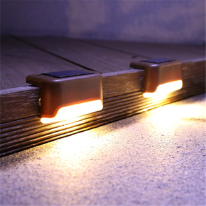 1-12 pz LED luce solare <span class=keywords><strong>giardino</strong></span> esterno strada scala impermeabile lampada <span class=keywords><strong>da</strong></span> parete paesaggio passo luci ponte balcone recinzione luci solari - Product Image 5