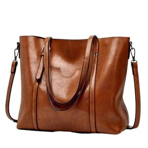 Sac fourre-tout en cuir PU grande capacité pour femmes, sacs à main de luxe de créateur, fermeture ouverte, doublure en polyester, décoration à chaîne - Product Image 2