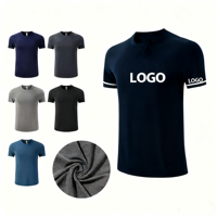 T-shirts de compression OEM UPF50+ Protection solaire Active Athlétique Respirant Coupe musculaire Col rond