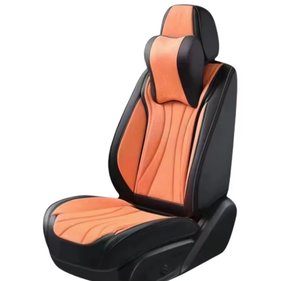 Coprisedile Universale <span class=keywords><strong>in</strong></span> Pelle per <span class=keywords><strong>Auto</strong></span> Quattro Stagioni con Cuscino Anteriore <span class=keywords><strong>in</strong></span> <span class=keywords><strong>Cotone</strong></span> - Product Image 4