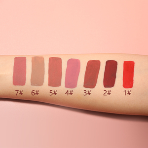 ลิปกลอสเนื้อแมท 8 สี ไม่ติดแก้ว ติดทนนาน ลิปสติกแบบน้ำ วีแกน ปราศจากการทดลองกับสัตว์ กันน้ำ เครื่องสำอางแต่งริมฝีปาก มีสินค้าพร้อมส่ง - Product Image 3