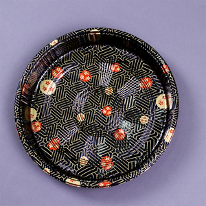 Bán buôn ky thương hiệu KY-63 chuyên nghiệp vòng nhựa Sushi khay với nắp (32cm) vỉ quá trình cho Sushi chuẩn bị - Product Image 3