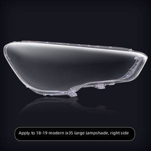 Cubierta de Lente de Faro Delantero Transparente para <span class=keywords><strong>Hyundai</strong></span> IX35 <span class=keywords><strong>Tucson</strong></span> 2018 2019 2020, Reemplazo de Carcasa de Faro Delantero, Cubierta de Cristal de Faro LED - Product Image 1