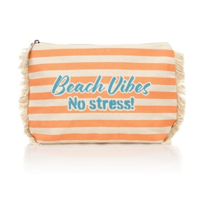 ผลิตในอิตาลี กระเป๋าจัดระเบียบแบรนด์ ZOPPINI กระเป๋าผ้าฝ้ายขนาดเล็กแบบพกพา กระเป๋าเครื่องสำอางลายทางแบบใหม่ - Product Image 2