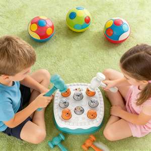เกม whack-A-mole ของเล่นบรรเทาความเครียดสำหรับเด็กเพื่อฝึกความสามารถในการตอบสนองของเล่นแบบโต้ตอบพ่อแม่ลูก - Product Image 4