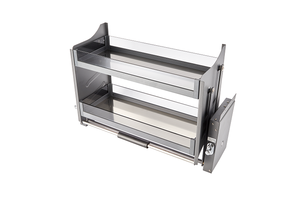 מטבח תליית ארון ארון מדפים ויחידות משיכה הרמת מערכת הרמת זכוכית מטבח זכוכית הרמה מדפה - Product Image 3