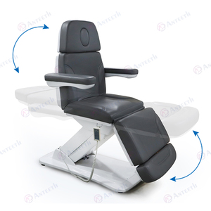 Beauty Salon <span class=keywords><strong>Chair</strong></span> CE-zertifizierter Lasttest bestanden Ergonomisch verstellbare Rückenlehne Gesichts atemloch Memory Salon Möbel - Product Image 3