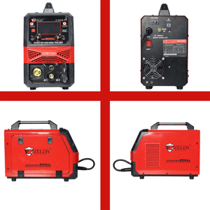 Máquina de Soldadura <span class=keywords><strong>MIG</strong></span> Portátil Zelda para Aluminio, Soldadora de Pulso Único Co2 4 en 1, Soldadora Inverter <span class=keywords><strong>Mig</strong></span> 200 - Product Image 5