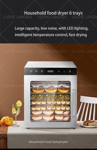 Déshydrateur alimentaire en acier inoxydable à 10 plateaux pour fruits et légumes, équipement de séchage domestique - Product Image 6