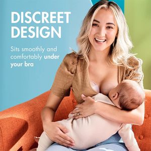 Hands-Free vú vỏ Wearable sữa Collector cấp thực phẩm Silicone sữa thu cho con bú - Product Image 3
