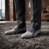 Chaussures décontractées de luxe pour hommes, faites à la main, à bout pointu, style mocassins, confortables, pour le printemps et l'été, idéales pour le bureau, prix de gros usine