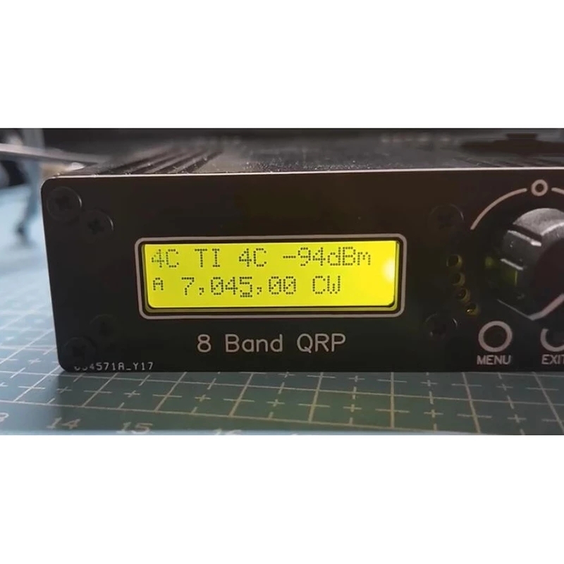 Émetteur-récepteur QRP Compact 5W Pour Ondes Courtes – 3 Bandes (15m, 20m, 40m) – Modes SSB/CW/AM/FM Avec DSP Et Décodeur CW – Boîtier Alu, Prêt à émettre - 8