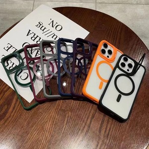 Premium Tpu + Pc Transparante Magnetische Beschermhoes Voor <span class=keywords><strong>Iphone</strong></span> 16 <span class=keywords><strong>Pro</strong></span> <span class=keywords><strong>Max</strong></span> 15 14 13 <span class=keywords><strong>12</strong></span> 11 Camera Frame Houder Telefoonhoesje - Product Image 5