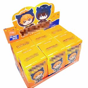 Nuevo 2026 100% Oficial 6 Unidades/Caja Serie de Mascotas de Anime <span class=keywords><strong>Japon</strong></span>és <span class=keywords><strong>Haikyuu</strong></span> Caja Sorpresa Muñecos de Vinilo Kawaii Llaveros y Colgantes para Bolsos - Product Image 1