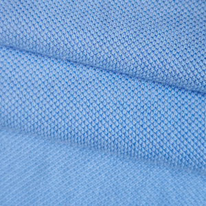 Tela de Malla Piqué de Algodón 100% Transpirable y Elástica de 250 g/m² para Camisetas Polo de Hombre y <span class=keywords><strong>Mujer</strong></span>, Venta al Por Mayor Personalizada de Fábrica - Product Image 5