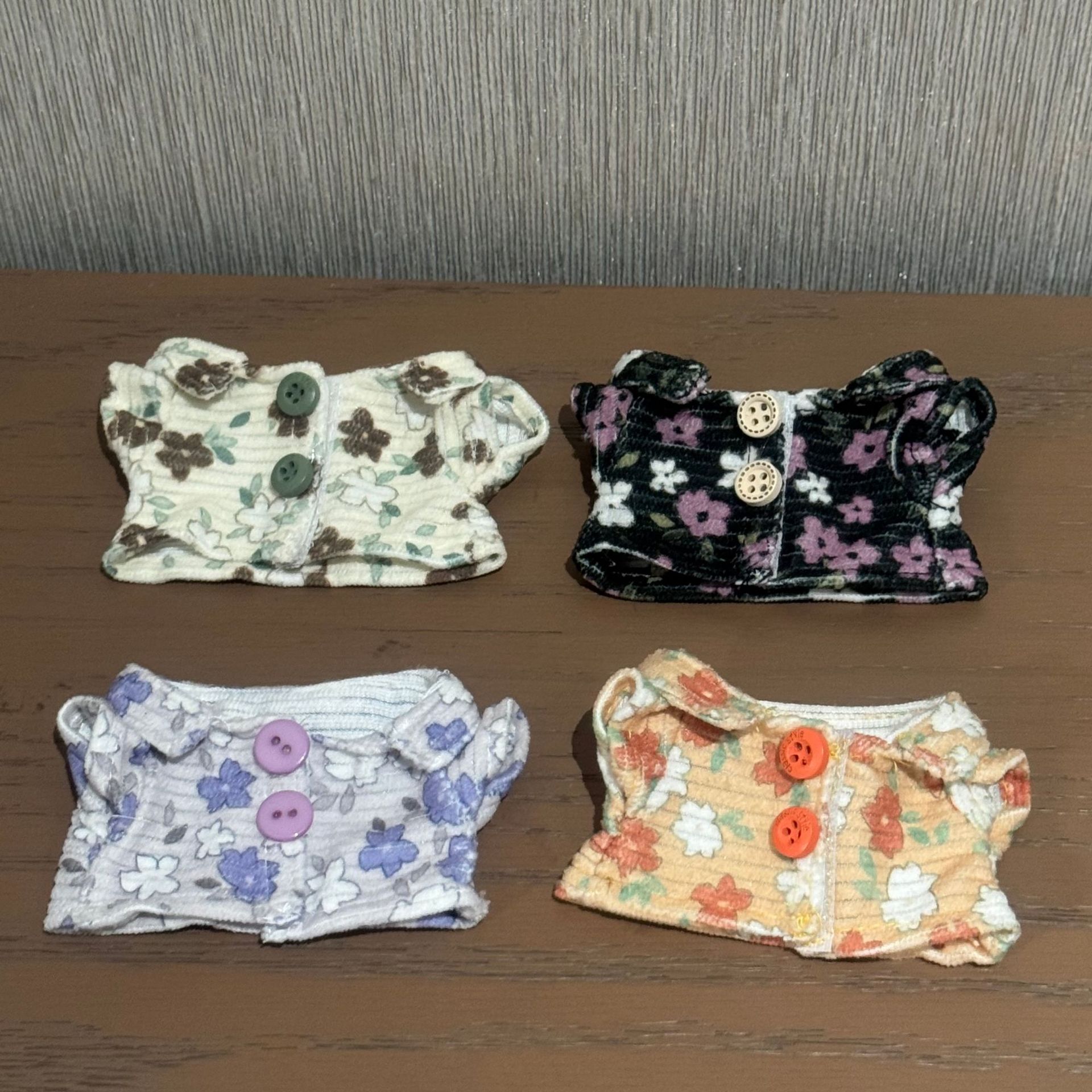 Custom Logo 17 cm Doll Macarons Clothes, Labubu Luxury Brand Clothes ,Labubu Custom Clothing for Labubu Dolls
