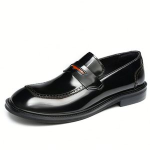 Nuevos Zapatos Formales de Cuero para Hombre, Zapatos de Punta Puntiaguda para Hombre, Zapatos de Cuero Casuales de Negocios de Estilo Coreano de Moda - Product Image 4
