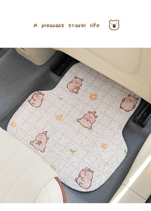 Fourniture de gros Conception personnalisée Tapis de sol universels pour voiture Tapis de sol intérieur en caoutchouc Tapis intérieur personnalisable pour voiture - Product Image 6