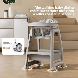 Silla de Comedor para Bebés de Plástico Resistente con Altura Ajustable para Uso Doméstico, Estilo Restaurante, Segura, Capacidad de 250 lb, Venta al Por Mayor - Product Image 2