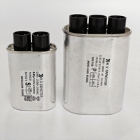 Condensateur haute tension pour four à micro-ondes JK CH85 0.91UF 2500V, pièces électriques essentielles pour usage domestique