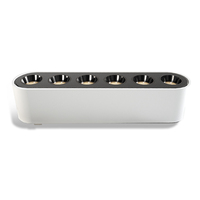 Éclairage Commercial DC48V : Projecteur LED Magnétique sur Rail, Lampe Grille en Aluminium, Système de Rail Magnétique à 2 Fils