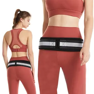 Femme enceinte néoprène Compression réglable extensible respirant ceinture de soutien hanche sacro-iliaque ceinture