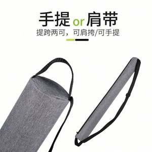 Logotipo personalizado Golf Wine Cooler Bag poliéster impermeable portátil al por mayor cilíndrico inclinado Span al aire libre tubo largo térmico - Product Image 4