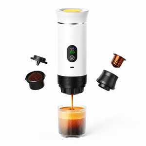 เครื่องชงกาแฟไฟฟ้า 3-in-1 สำหรับใช้งานกลางแจ้ง พร้อมหน้าจอ LED ร้อนเร็ว พกพาสะดวก เหมาะสำหรับการเดินทาง รถยนต์ แคมป์ปิ้ง รับทำโลโก้ตามสั่ง - Product Image 2