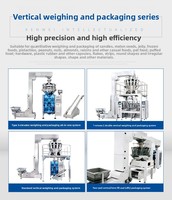 Peseuse combinée automatique multi-têtes 10/16/24 pour ligne d'emballage de produits alimentaires, snacks, noix et bonbons