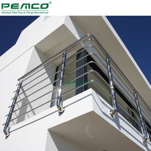 Offre Spéciale Hôtel Qualité 304 de Pont En Acier inoxydable Gril Tuyau <span class=keywords><strong>Afco</strong></span> Pour Balcon Balustrade Prix Par Kg - Product Image 2