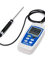 PT100 Center 370/372 High Precision Platinum Resistance Thermometer, IP67 Waterproof Temperature Meter