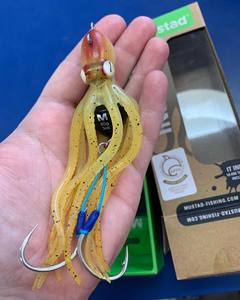 4 leurres de pêche <span class=keywords><strong>Mustad</strong></span> FISHING 60g - 340g à queue longue en plomb souple, leurres de pêche à la pieuvre avec <span class=keywords><strong>hameçon</strong></span> de jigging - Product Image 4