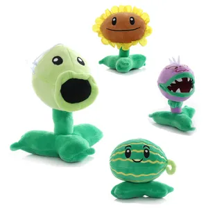 Leuke Mini Cartoon Plants Vs Zombies Game Gevulde Pluche Pop Speelgoed Voor Kinderen Hot Koop Grappige Zachte Katoen Knuffel home Decorations