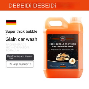 Shampoo per Auto Citrus ad Alta Schiuma 2L, <span class=keywords><strong>Cera</strong></span> Liquida al Profumo di Limone, Senza Risciacquo, Diluizione 1:10, Detergente Senza Strofinio per Auto Nere/Bianche - Product Image 5