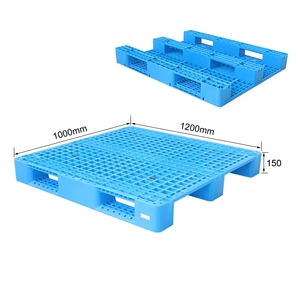 1200x1000x150mm heavy duty 8 steel <strong>bars</strong> reinforced hdpe large 4 way entry euro plastic <strong>pallet</strong> - Product Image 2