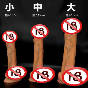 Sameyo Realistische Vrouwen Anale Plug Masturbator Zachte Zuignap Volwassen Seksspeeltje Vloeistof Siliconen Glas Materiaal Dildo 0.5Kg 7/8/9 - Product Image 2