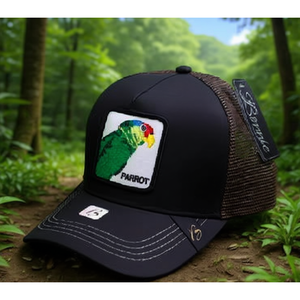 Gorra Trucker Bermile con Bordado de Loro, Ajustable, de Malla, 6 Paneles, Casual, Unisex, para Adultos, para las Cuatro Estaciones - Product Image 2
