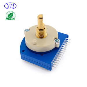 Interruptor Rotatorio de Alta Calidad Personalizado de 39 mm para Montaje en PCB Eléctrico, de 6, 7, 8, 9, 10, 11 y 12 Posiciones - Product Image 5