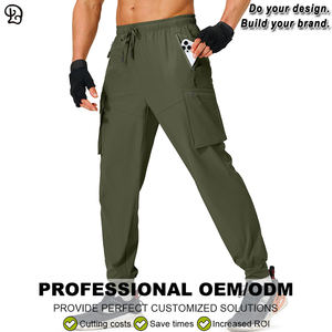 Pantalons cargo de randonnée pour hommes personnalisés, légers, à séchage rapide, résistants à l'eau, pantalons de jogging, de sport, de plein air, de camping, de voyage, d'entraînement - Product Image 6