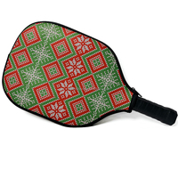 Prêt à Expédier Néoprène Pickleball Accessoires Pickleball Paddle Case Sublimation Pas Cher Néoprène Pickleball Paddle Cover