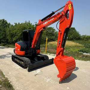 Excavatrices hydrauliques Kubota Kx165, mini-excavatrice de 6 tonnes KX165 avec pince, en stock, à vendre - Product Image 2