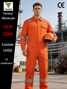 Vêtements <span class=keywords><strong>de</strong></span> <span class=keywords><strong>travail</strong></span> ignifuges en coton, <span class=keywords><strong>anti</strong></span>-statiques, respirants, résistants à la <span class=keywords><strong>chaleur</strong></span>, à manches longues, <span class=keywords><strong>de</strong></span> haute qualité, vente en gros directe usine - Product Image 1