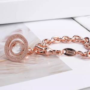 Pulsera VVN Empress <span class=keywords><strong>Vivienne</strong></span> Nueva Colección Saturno con Cristales - Elegante, Multicolor, Accesorio de Moda para Damas - Product Image 4