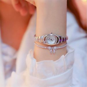 Women's Fashion Dress Quartz Wrist Watch Waterproof Oval Square Mini Band With <b>Small</b> Dial <b>Gift</b> Ready <b>for</b> Women - Product Image 3