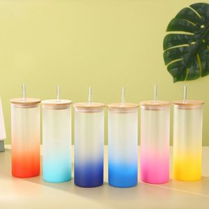 แก้วเมสันทรงกระบอกขนาด 12 ออนซ์ พร้อมหลอดดูด สำหรับตกแต่งบ้านริมชายหาด - Product Image 6