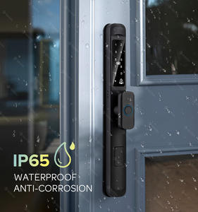 Cerradura Inteligente Impermeable para Puerta de Entrada, Cerradura Exterior Delgada para Puerta de Vidrio de Perfil Estrecho con Marco de Aluminio - Product Image 5