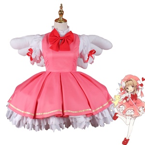 Disfraz de Cosplay de Sakura Kinomoto, Disfraz de Anime Japonés de Sirvienta de Gato, Disfraz de Estudiante Lolita - Product Image 1